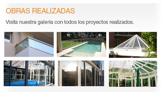 obras y proyectos realizados - aberturas de aluminio